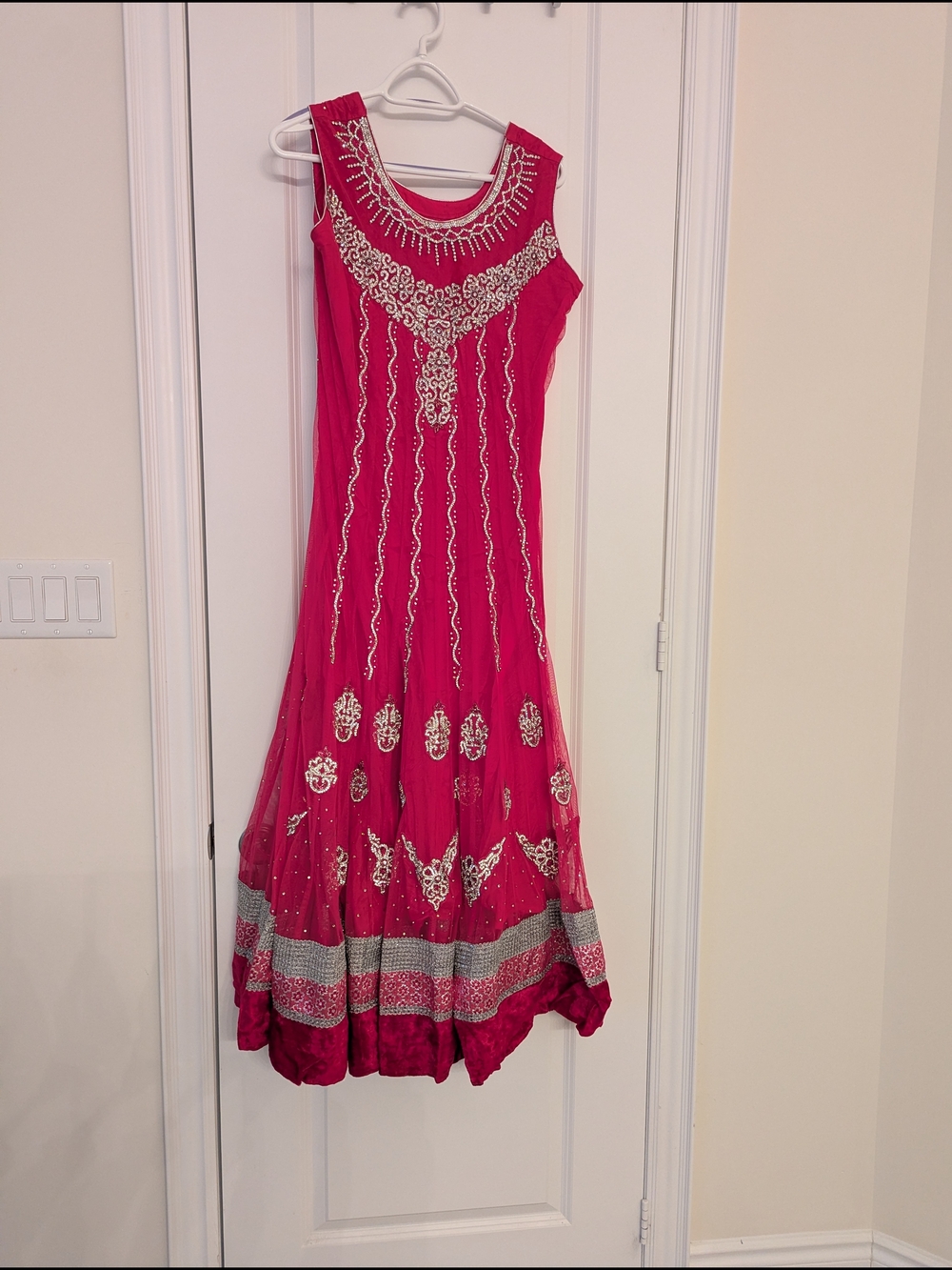 Pink Anarkali Suit